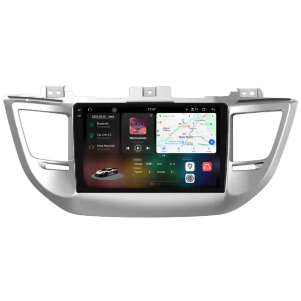 Navigatie Dedicata Hyundai Tucson, IX35 (2015-2018), 2K, 12Gb Ram, 256Gb Stocare, Carplay