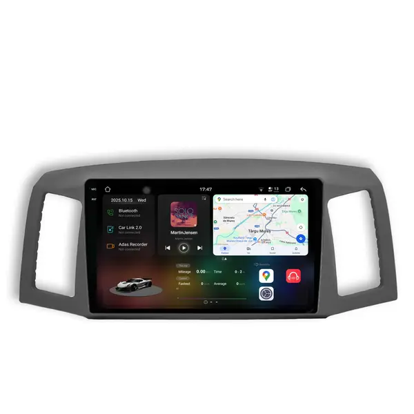 Navigatie Dedicata Jeep Grand Cherokee (2004-2007), 2K, 12Gb Ram, 256Gb Stocare, Carplay