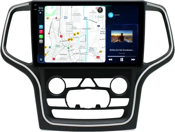 Navigatie Dedicata Jeep Grand Cherokee (2010-2014), 2K, 8Gb Ram, 256Gb Stocare, Android Auto, Carplay