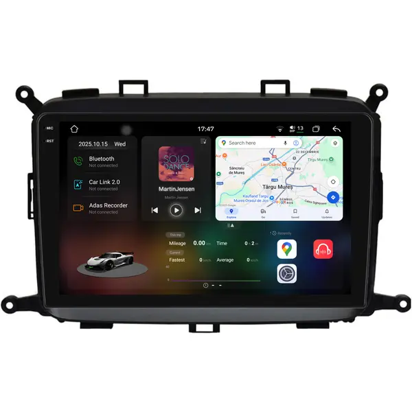 Navigatie Dedicata Kia Carens (2012-2017), 2K, 12Gb Ram, 256Gb Stocare, Carplay
