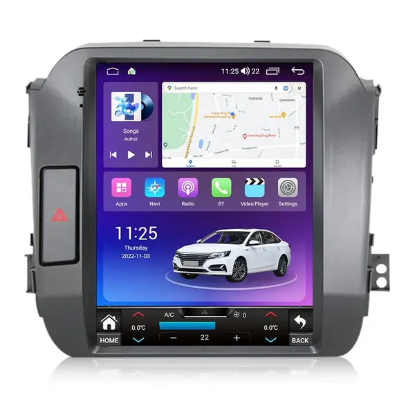 Navigatie Dedicata Kia Sportage (2010 - 2015), QuadCore, 9.7 Inch, 4Gb Ram, 64Gb Stocare, Android Auto, Carplay