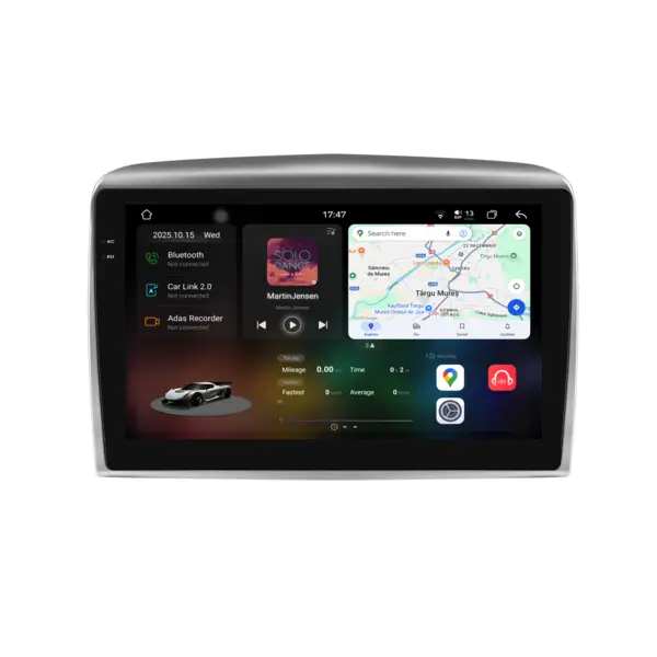 Navigatie Dedicata Lancia Ypsilon (2006-2011), 2K, 12Gb Ram, 256Gb Stocare, Carplay