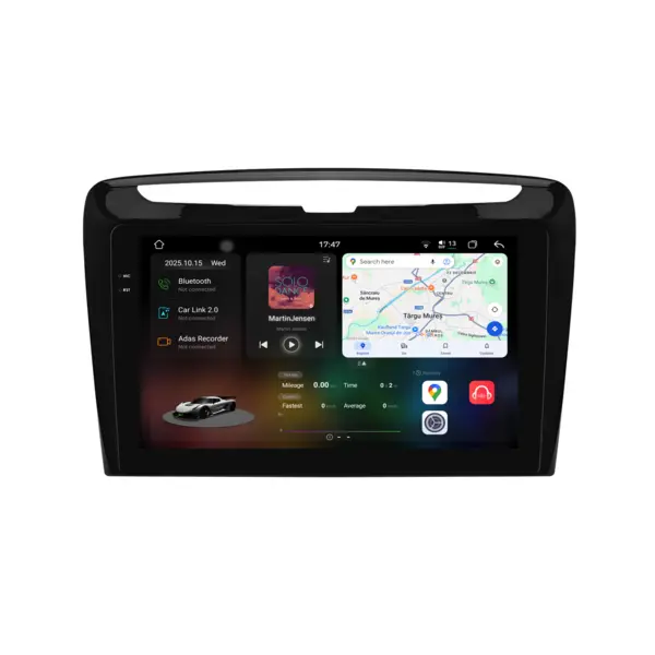 Navigatie Dedicata Lancia Ypsilon (2012-2020), 2K, 12Gb Ram, 256Gb Stocare, Carplay