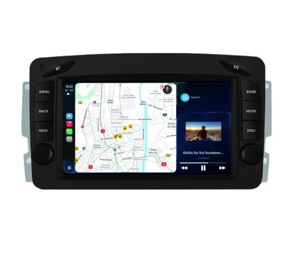 Navigatie Dedicata Mercedes Benz C A E G-Class,SLK,CLK,Viano,Vito,Vaneo, 7Inch, 2Gb Ram, 32Gb Stocare, Carplay