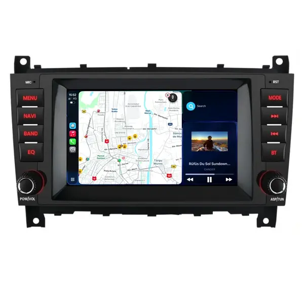 Navigatie Dedicata Mercedes Benz C-Class W203 CLS W219 CLK W209 (2004-2011), 7Inch, 4Gb Ram, 64Gb Stocare, Carplay
