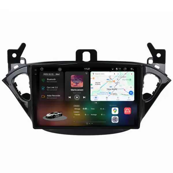 Navigatie Dedicata Opel Adam (2012 - 2019), 2K, 12Gb Ram, 256Gb Stocare, Android Auto, Carplay