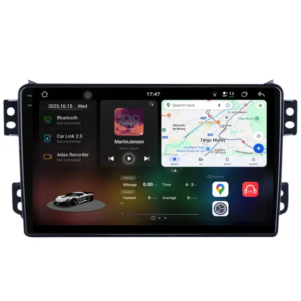 Navigatie Dedicata Opel Agila (2007-2014), 2K, 12Gb Ram, 256Gb Stocare, Carplay
