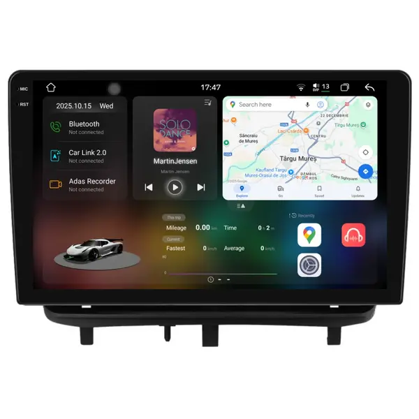 Navigatie Dedicata Opel Corsa D (2006-2014), 2K, 12Gb Ram, 256Gb Stocare, Carplay