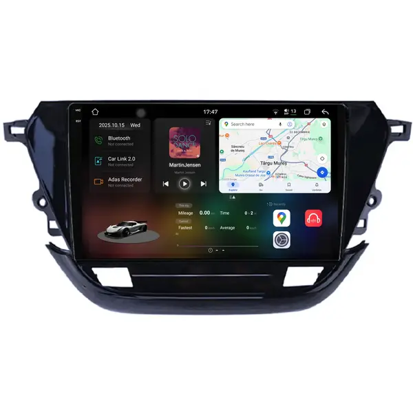 Navigatie Dedicata Opel Corsa F (2019-2023), 2K, 12Gb Ram, 256Gb Stocare, Carplay
