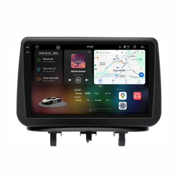Navigatie Dedicata Opel Meriva (2004 - 2009), 2K, 12Gb Ram, 256Gb Stocare, Android Auto, Carplay