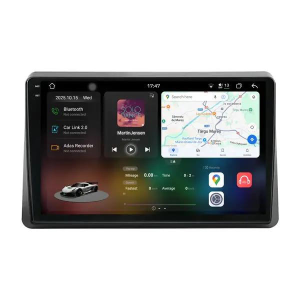 Navigatie Dedicata Opel Movano (2020-2024), 2K, 12Gb Ram, 256Gb Stocare, Carplay