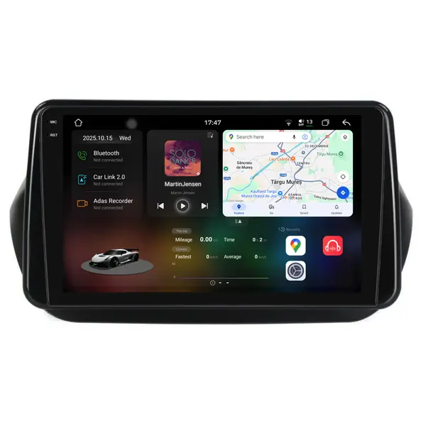Navigatie Dedicata Peugeot Bipper (2008-2017), 2K, 12Gb Ram, 256Gb Stocare, Carplay
