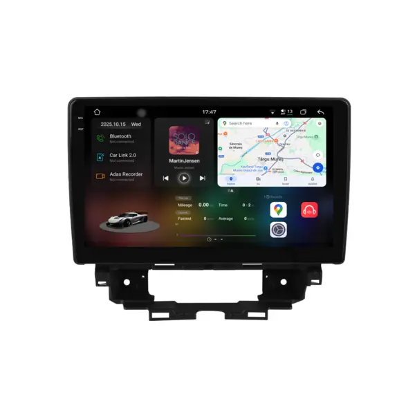 Navigatie Dedicata Renault Kangoo (2022-2025), 2K, 12Gb Ram, 256Gb Stocare, Carplay
