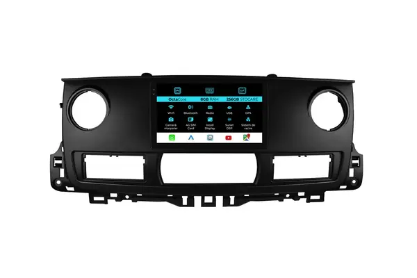 Navigatie Dedicata Renault Master (2004-2010), 10Inch, 8Gb Ram, 256Gb Stocare, Carplay