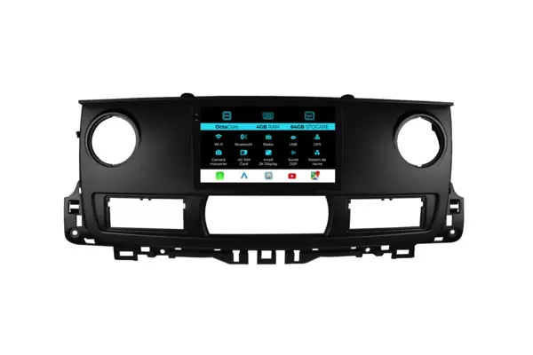 Navigatie Dedicata Renault Master (2004-2010), 2K, 4Gb Ram, 64Gb Stocare, Carplay
