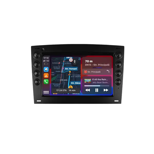 Navigatie Dedicata Renault Megane 2 (2002-2009), 7Inch, 4Gb Ram, 32Gb Stocare, Carplay
