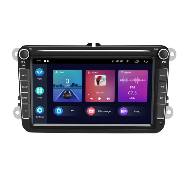 Navigatie Dedicata Seat, 8Inch,2Gb Ram, 64Gb stocare, Carplay si Android Auto