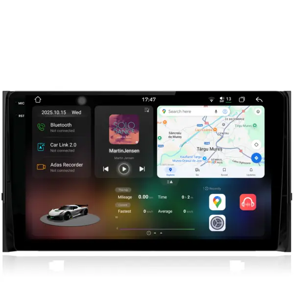 Navigatie Dedicata Skoda Kodiaq (2016-2024), 2K, 12Gb Ram, 256Gb Stocare, Carplay