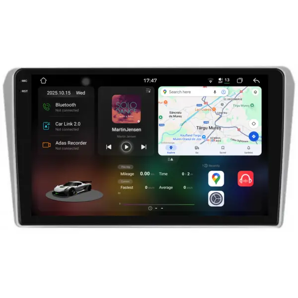 Navigatie Dedicata Toyota Avensis (2002-2008), 2K, 12Gb Ram, 256Gb stocare, Carplay