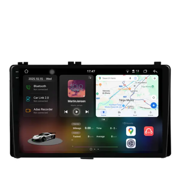 Navigatie Dedicata Toyota Corolla (2013 - 2019), 2K, 12Gb Ram, 256Gb Stocare, Android Auto, Carplay