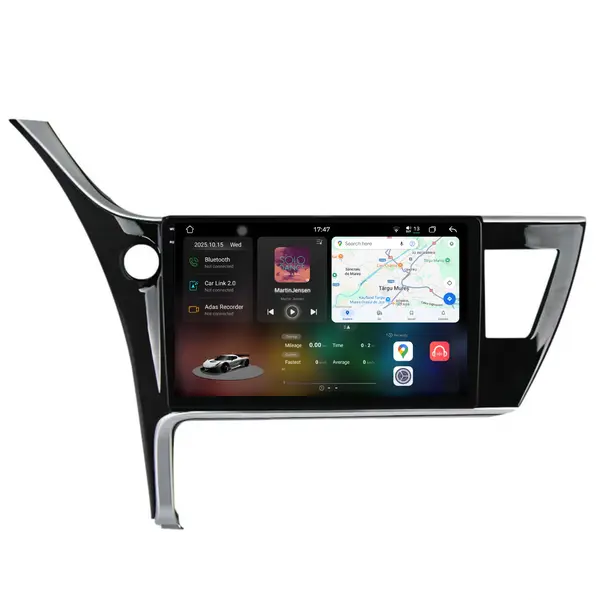 Navigatie Dedicata Toyota Corolla, Auris (2017-2020), 2K, 12Gb Ram, 256Gb Stocare, Carplay