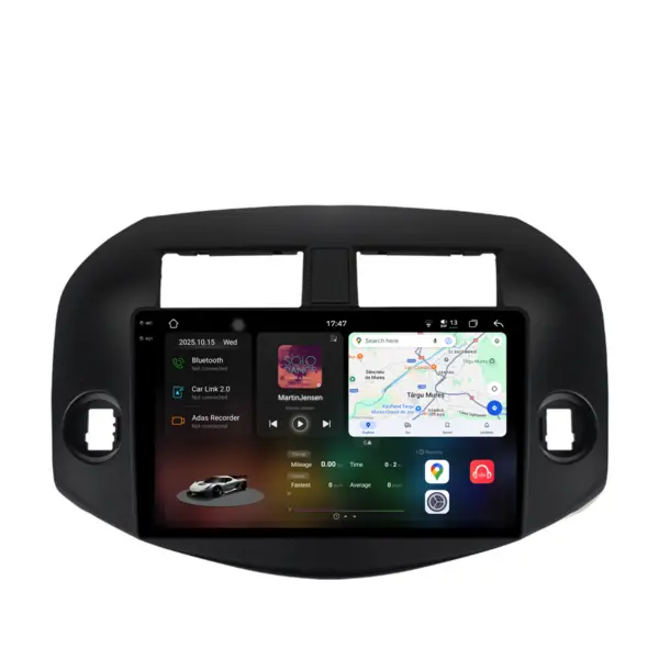 Navigatie Dedicata Toyota Rav 4 (2006-2013), 2K, 12Gb Ram, 256Gb Stocare, Carplay