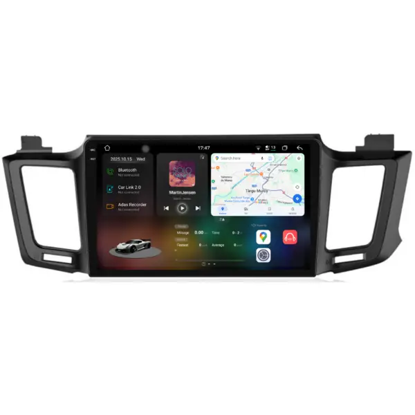 Navigatie Dedicata Toyota Rav 4 (2012-2018), 2K, 12Gb Ram, 256Gb Stocare, Carplay