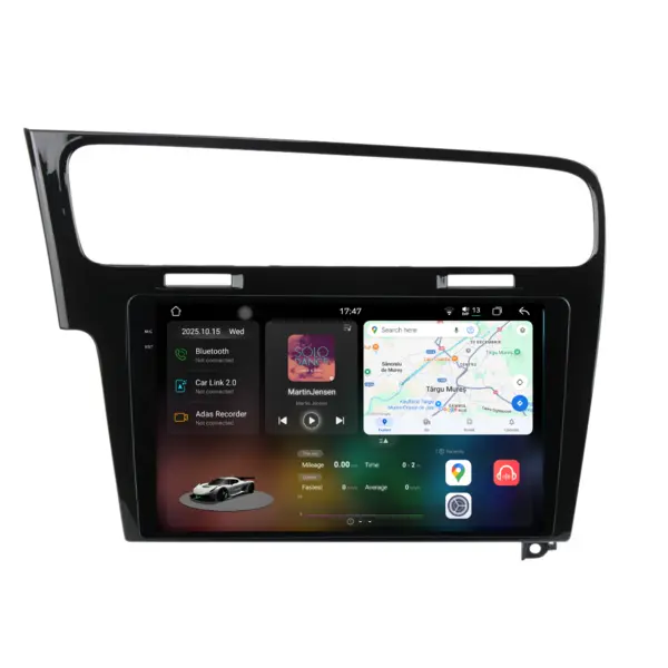 Navigatie Dedicata Volkswagen Golf 7 (2013-2020), 2K, 12Gb Ram, 256Gb Stocare, Carplay