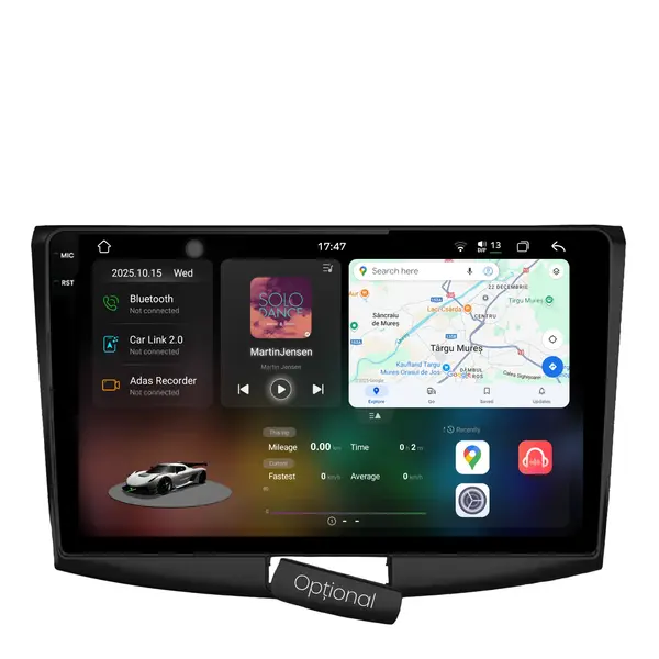 Navigatie Dedicata Volkswagen Passat B6 B7 CC (2005-2015), 2K, 12Gb Ram, 256Gb Stocare, Carplay