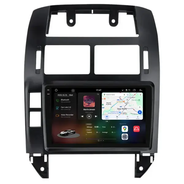 Navigatie Dedicata Volkswagen Polo (2004-2011), 2K, 12Gb Ram, 256Gb Stocare, Carplay