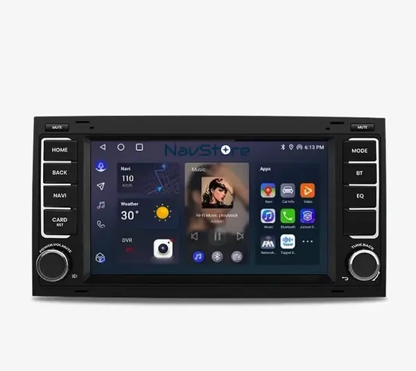 Navigatie Dedicata Volkswagen Transporter (2003 - 2015), 7 Inch, 2Gb Ram, 64Gb Stocare, Android Auto, Carplay