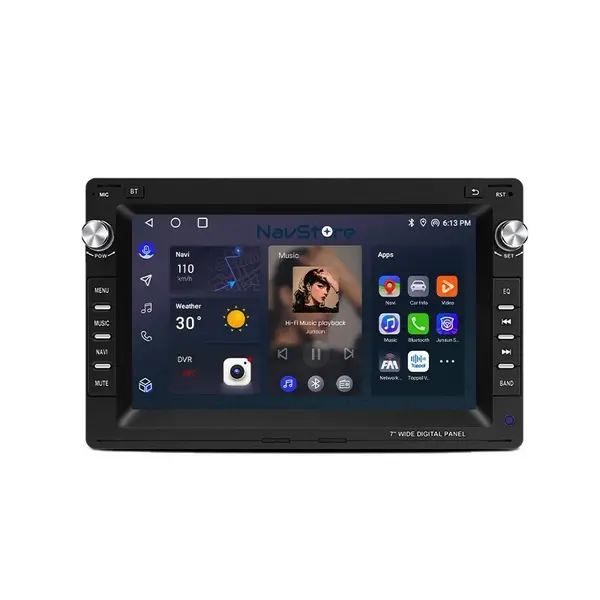 Navigatie Dedicata Volkswagen Transporter (2003 - 2015), 7 Inch, 2Gb Ram, 32Gb Stocare, Android Auto, Carplay