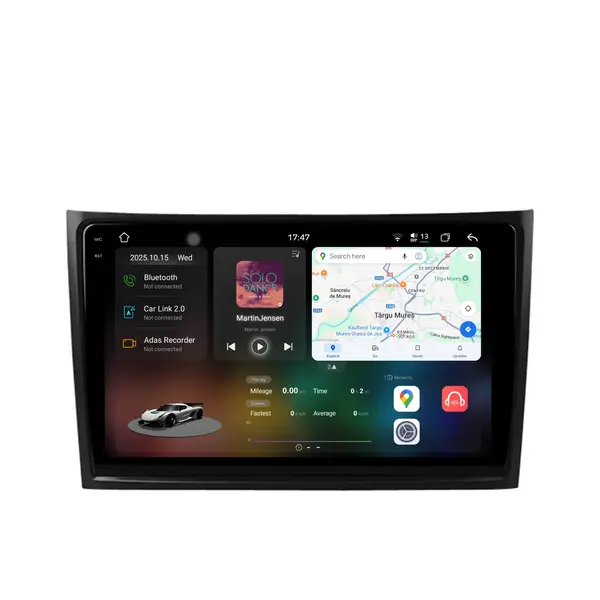 Navigatie Dedicata Volvo Xc90 (2002-2014), 2K, 12Gb Ram, 256Gb Stocare, Carplay