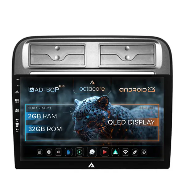 Navigatie Fiat Punto Linea (2007-2014), Android, P-Octacore 2GB RAM + 32GB ROM, 9 Inch - AD-BGP9002+AD-BGRKIT157