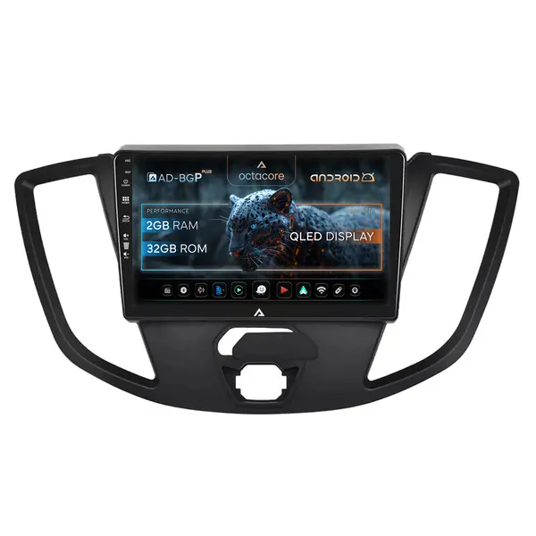 Navigatie Ford Transit (2014-2020), Android, P-Octacore 2GB RAM + 32GB ROM, 9 Inch - AD-BGP9002+AD-BGRKIT123V2