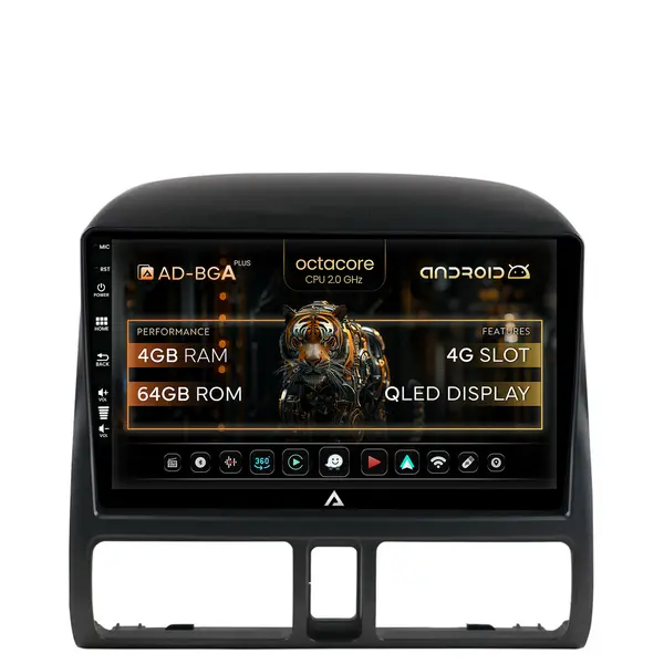Navigatie Honda CRV (1998-2005), Android, A-Octacore 4GB RAM + 64GB ROM, 9 Inch - AD-BGA9004+AD-BGRKIT017
