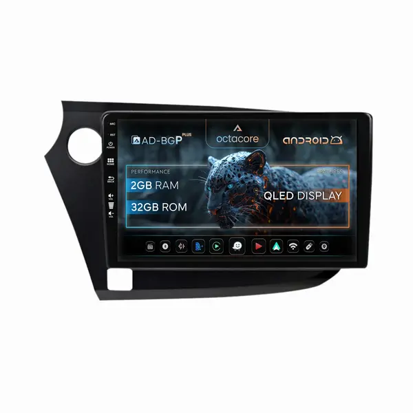 Navigatie Honda Insight (2009-2014), Android, P-Octacore 2GB RAM + 32GB ROM, 9 Inch - AD-BGP9002+AD-BGRKIT009