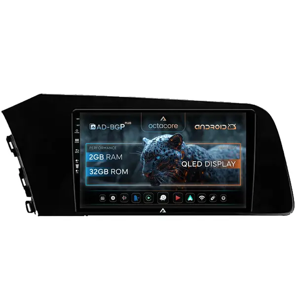 Navigatie Hyundai Elantra (2020-Prezent), Android, P-Octacore 2GB RAM + 32GB ROM, 9Inch - AD-BGP9002+AD-BGRKIT227