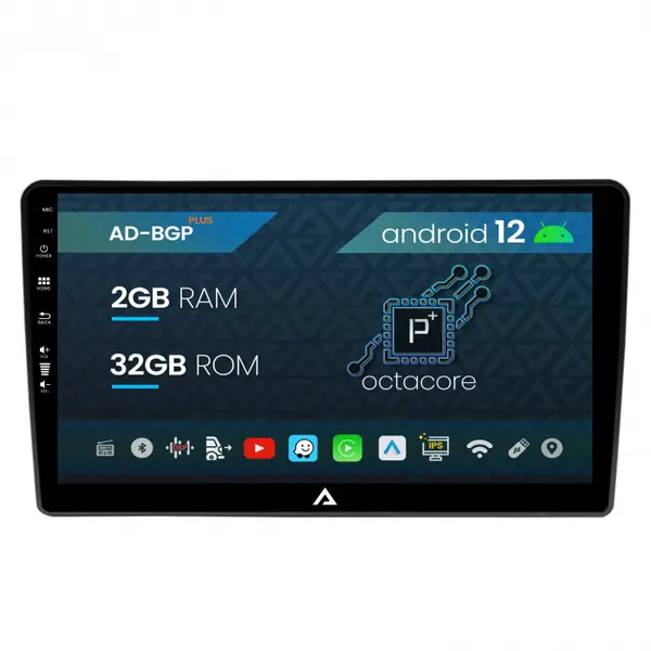 Navigatie Hyundai I40 (2012-2020), Android 12, P-Octacore 2GB RAM + 32GB ROM, 9 Inch - AD-BGP9002+AD-BGRKIT220V2