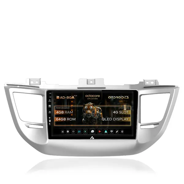 Navigatie Hyundai Tucson 3 (2015-2018), Android, A-Octacore 4GB RAM + 64GB ROM, 9 Inch - AD-BGA9004+AD-BGRKIT176