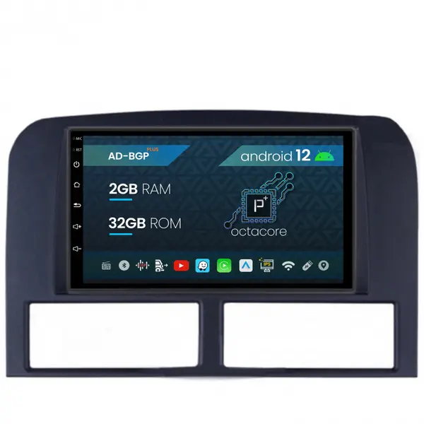 Navigatie Jeep Grand Cherokee (1998-2004), Android 12, P-Octacore 2GB RAM + 32GB ROM, 7 Inch - AD-BGP1002+AD-BGRJE015