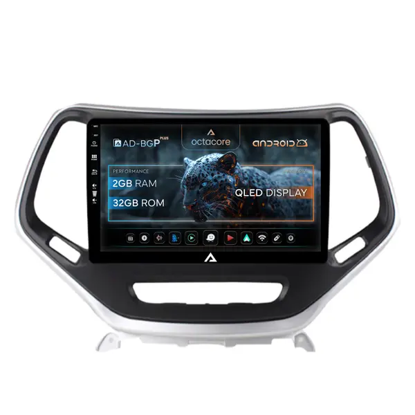 Navigatie Jeep Grand Cherokee (2015+), Android, P-Octacore 2GB RAM + 32GB ROM, 10.1 Inch - AD-BGP10002+AD-BGRKIT285