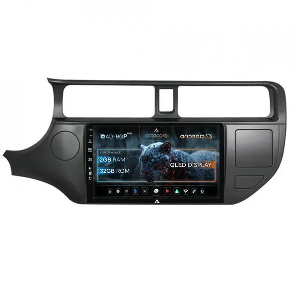 Navigatie Kia Rio (2011-2014), Android, P-Octacore 2GB RAM + 32GB ROM, 9 Inch - AD-BGP9002+AD-BGRKIT226