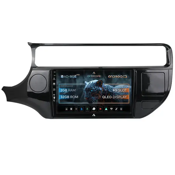 Navigatie Kia Rio (2014-2017), Android, E-Octacore 2GB RAM + 32GB ROM, 9 Inch - AD-BGE9002+AD-BGRKIT228