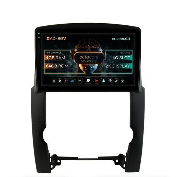 Navigatie Kia Sorento (2009-2013), Android, V-Octacore 4GB RAM + 64GB ROM, 10.36 Inch - AD-BGV10004+AD-BGRKIT208