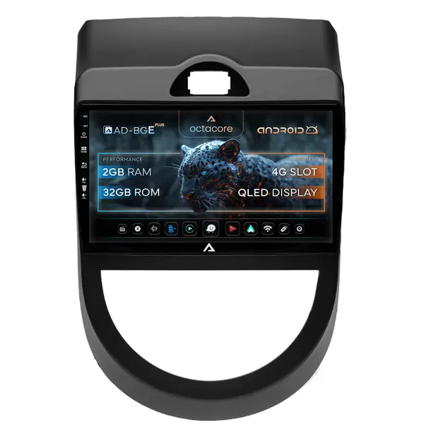 Navigatie Kia Soul (2009-2013), Android, E-Octacore 2GB RAM + 32GB ROM, 9 Inch - AD-BGE9002+AD-BGRKIT215V2