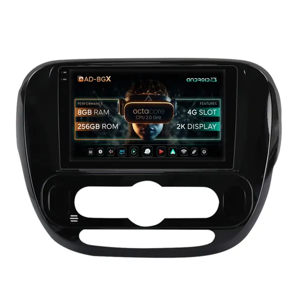 Navigatie Kia Soul (2014-2019), Android, X-Octacore 8GB RAM + 256GB ROM, 9.5 Inch - AD-BGX9008+AD-BGRKIT233V2
