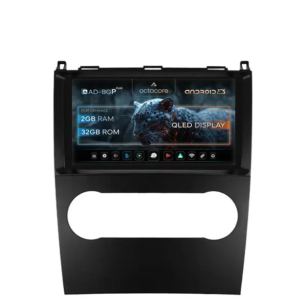 Navigatie Mercedes Benz A B Class (2004-2011), Android, P-Octacore 2GB RAM + 32GB ROM, 9 Inch - AD-BGP9002+AD-BGRKIT420