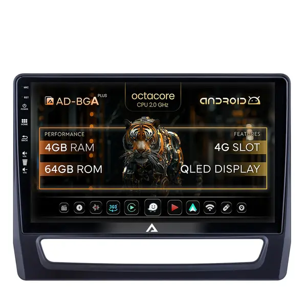 Navigatie Mitsubishi ASX (2019+), Android, A-Octacore 4GB RAM + 64GB ROM, 10.1 Inch - AD-BGA10004+AD-BGRKIT267V4