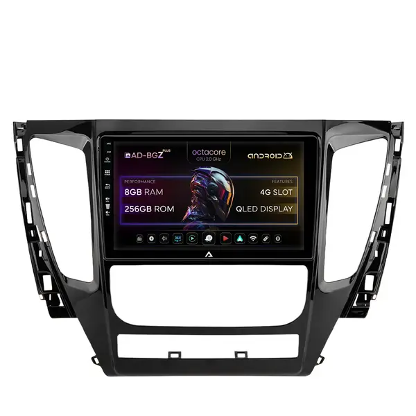 Navigatie Mitsubishi Pajero (2016-2018), Android, Z-Octacore 8GB RAM + 256GB ROM, 9 Inch - AD-BGZ9008+AD-BGRKIT270